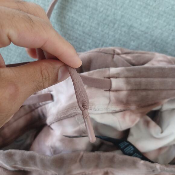 Lululemon City Sweat Jogger Mens‎ S Pink Brown Earth Dye Tapered Leg 28" Inseam - Picture 7 of 14